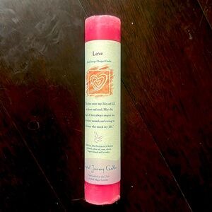 Never used “love” candle to draw in love